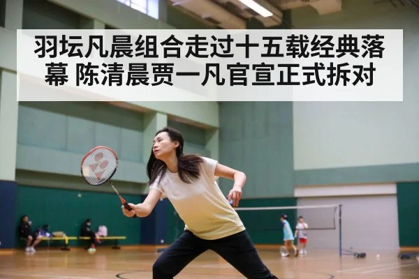 羽坛凡晨组合走过十五载经典落幕 陈清晨贾一凡官宣正式拆对
